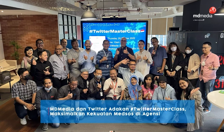 #TwitterMasterClass dengan MDMedia 2022