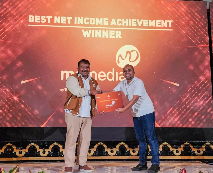 MDMedia Raih Penghargaan Best Income Achievement